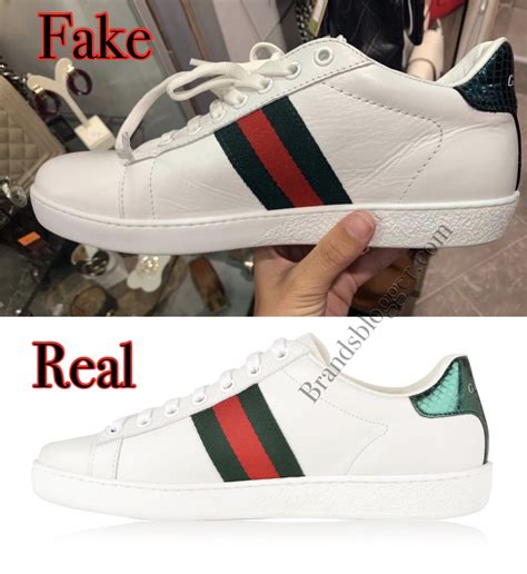 pictures of fake gucci sneakers|Gucci ace sneakers hurt.